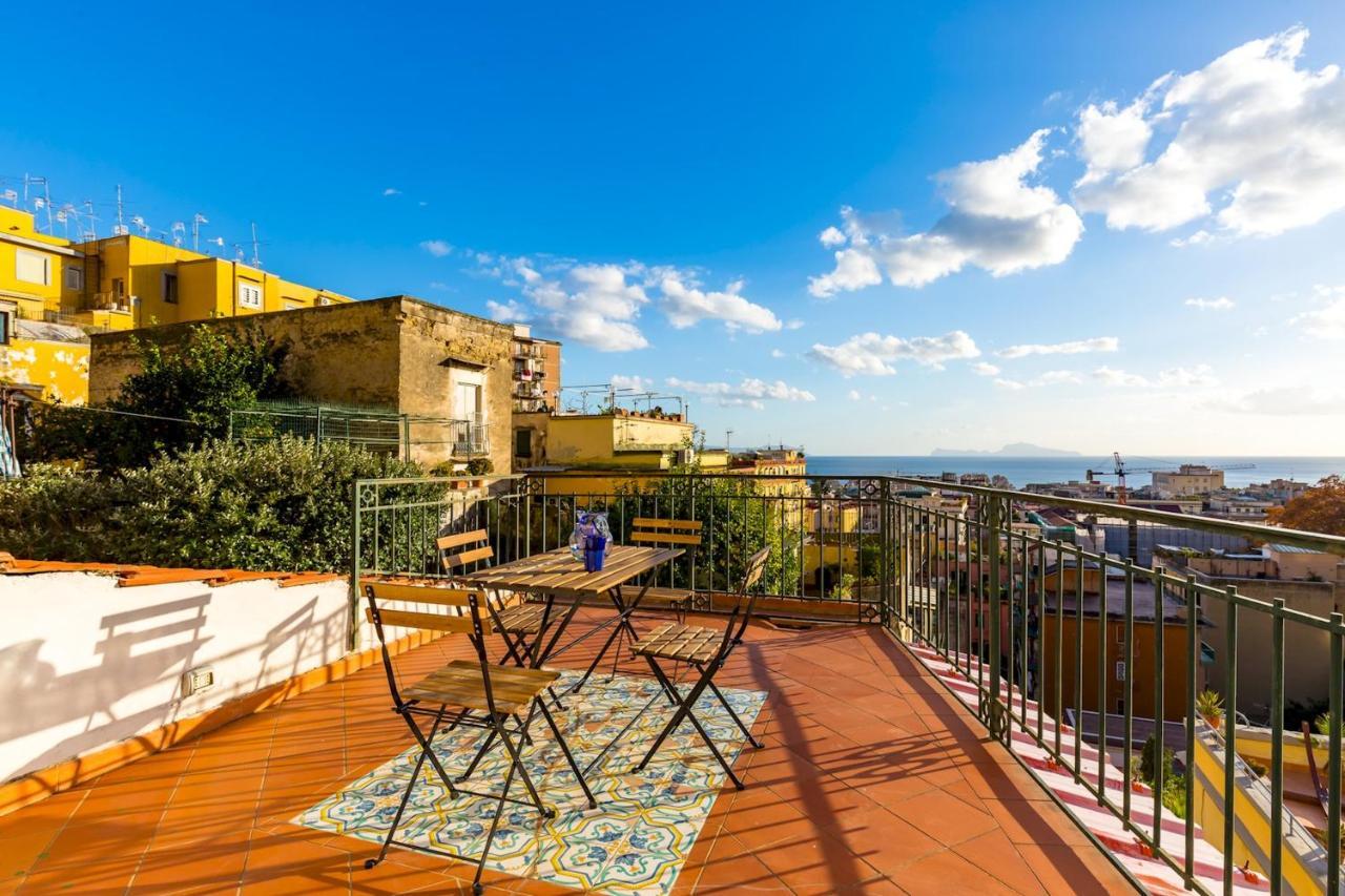 Villa Paola - Hidden Panoramic Garden And Terraces By Napoliapartments Exterior foto