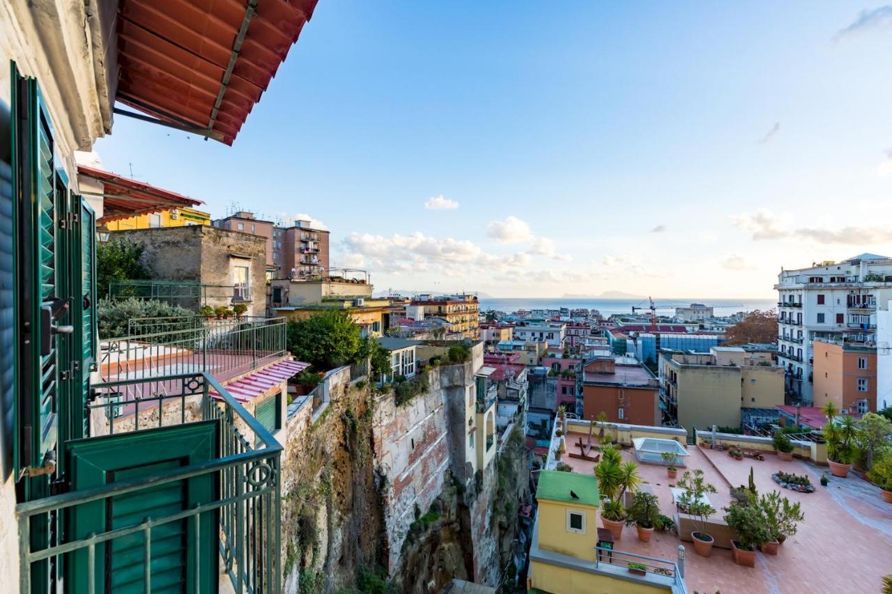 Villa Paola - Hidden Panoramic Garden And Terraces By Napoliapartments Exterior foto