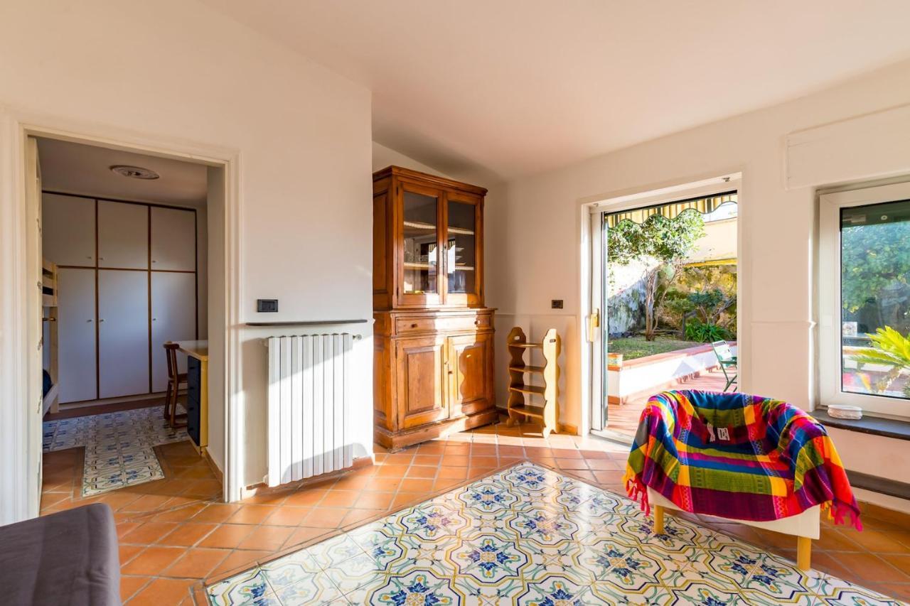 Villa Paola - Hidden Panoramic Garden And Terraces By Napoliapartments Exterior foto