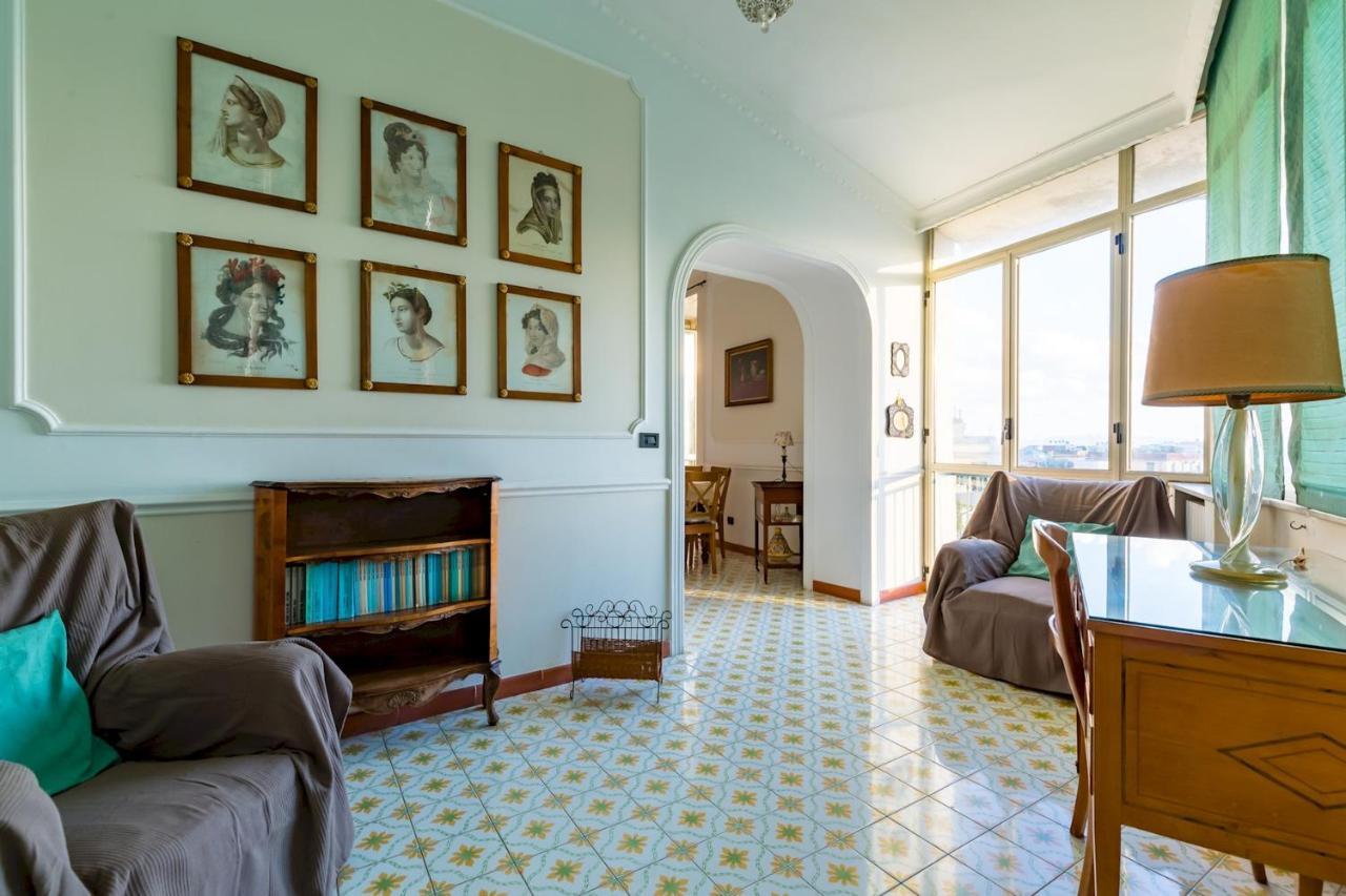 Villa Paola - Hidden Panoramic Garden And Terraces By Napoliapartments Exterior foto